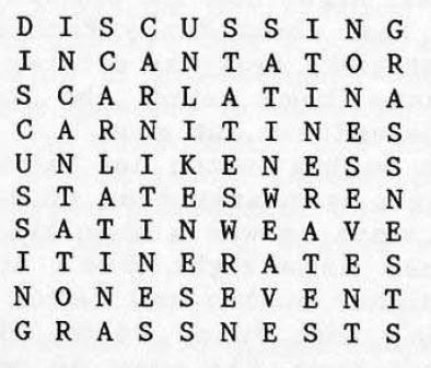 picture Crossword puzzle - Ted Clarke