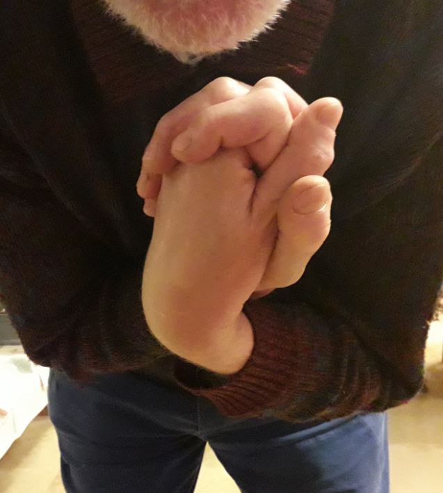 image Mains retournees