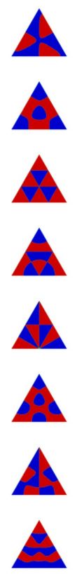 Image Musique : Modes propres d'une membrane triangulaire equilaterale - suite